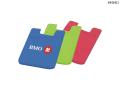 Silicone Cellphone Card Holder 2 1/4" x 3 3/8"