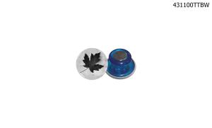 Button - Round 1" Magnetic Thumbtack - Printed black on white or colored stock paper