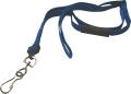 Non Printed Tubular Polyester Lanyard - 3/8" Width with Safety Breakaway